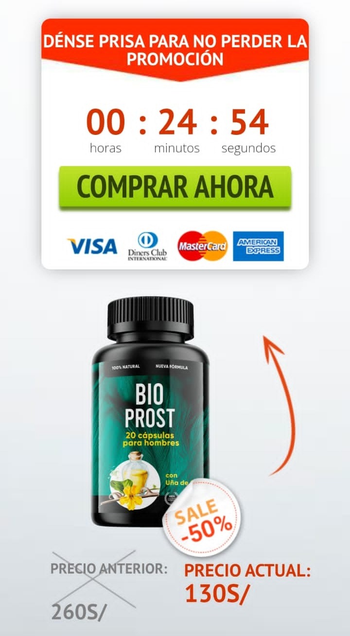 BIO PROST-20 CAP-POTENCIA SEXUAL-CURA PROSTATITIS-DESARROLLADOR VIRIL-931568025